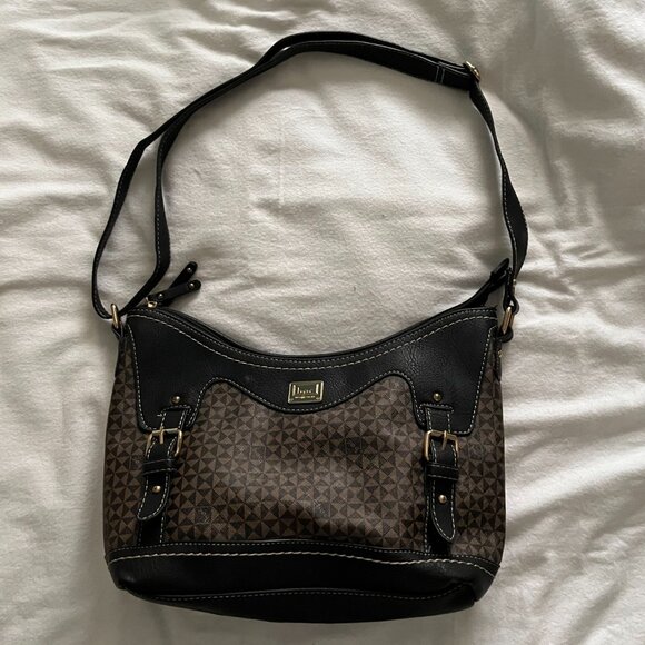 BOC Born Concept Brown/Tan Adjustable Crossbody Purse - Picture 1 of 7